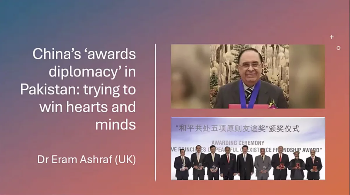 Chinas Awards Diplomacy in Pakistan 01